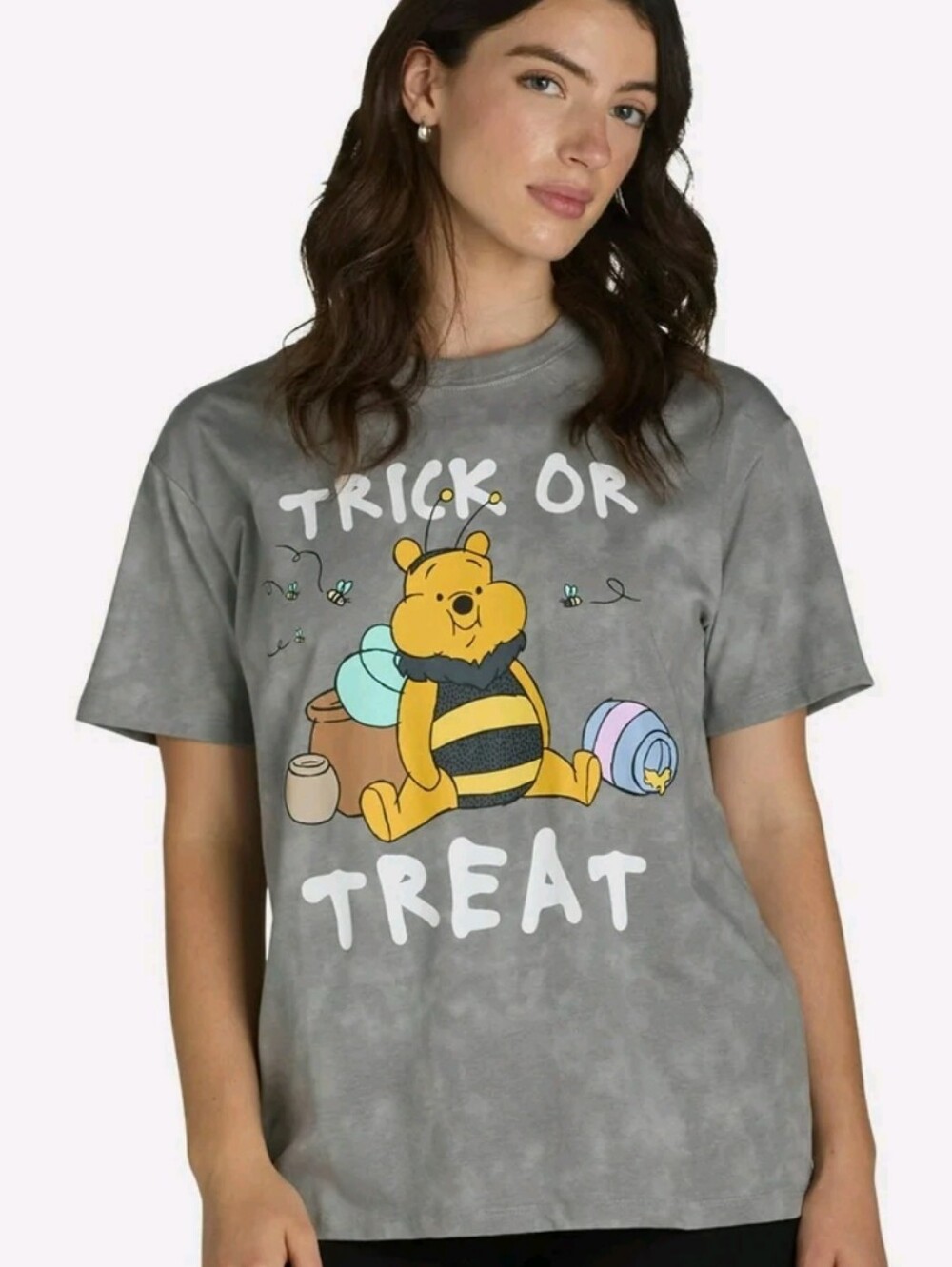 Disney Winnie the Pooh Trick or Treat Halloween T-Shirt Pooh Bear Bee Costume